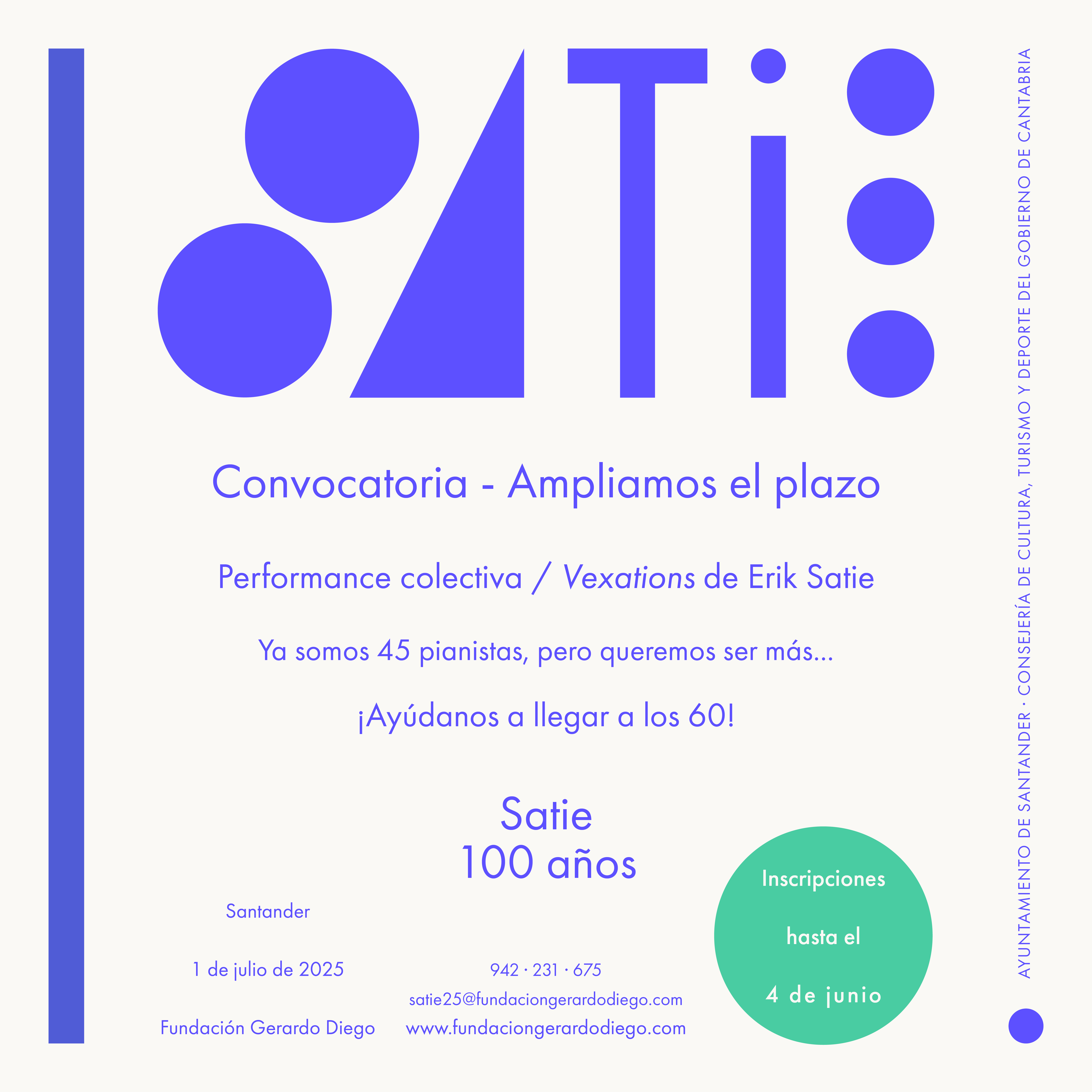 Vexations 2025 CONVOCATORIA