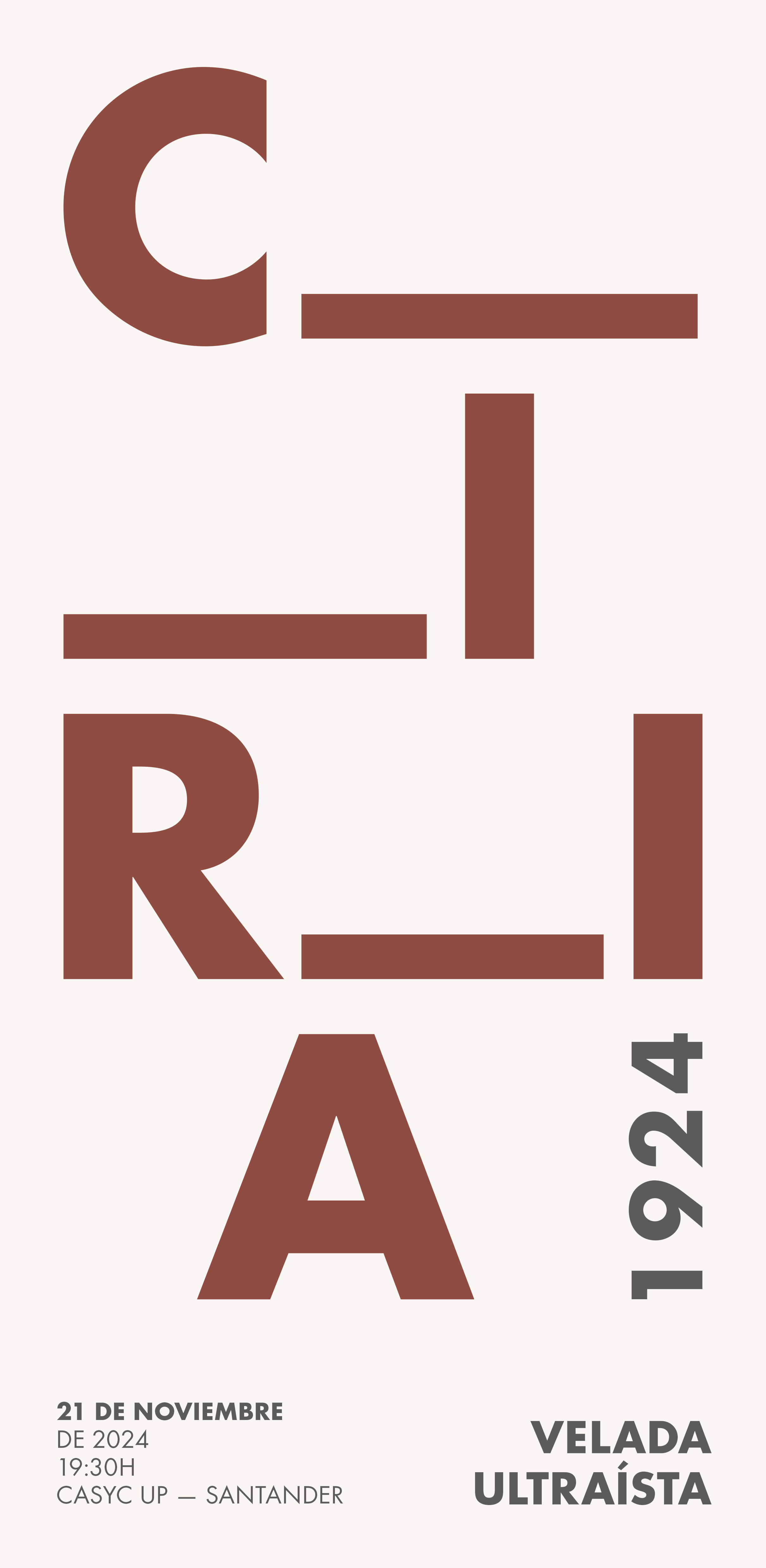 Ciria 1924 2024 Cartel